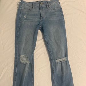 Ripped Hollister Jeans